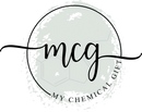 Logo of My Chemical Gift. Science inspired jewellery for chemistry lovers